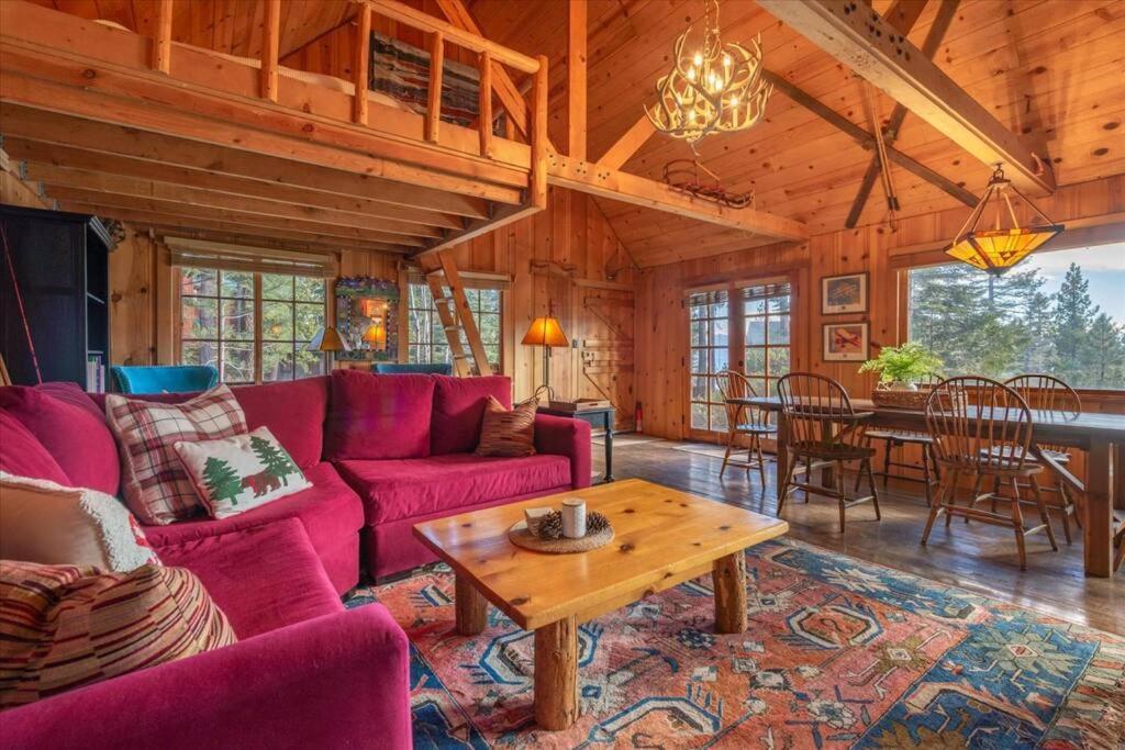 Coziest Cabin In Tahoe W Stone Fireplace Comfy Beds Close To Slopes & Lake Carnelian Bay Exterior photo